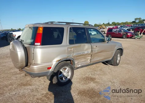 2000 Honda Cr-V Special Edition из США, поврежденный, VIN JHLRD1874YC058922